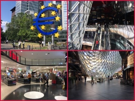 169 Walk to the city center "Innenstadt" and get dinner at the new “MyZeil” at FRA